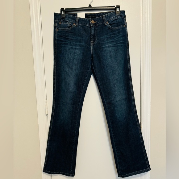 New! Calvin Klein Lean Bootcut Jeans Size 10 - Picture 2 of 8
